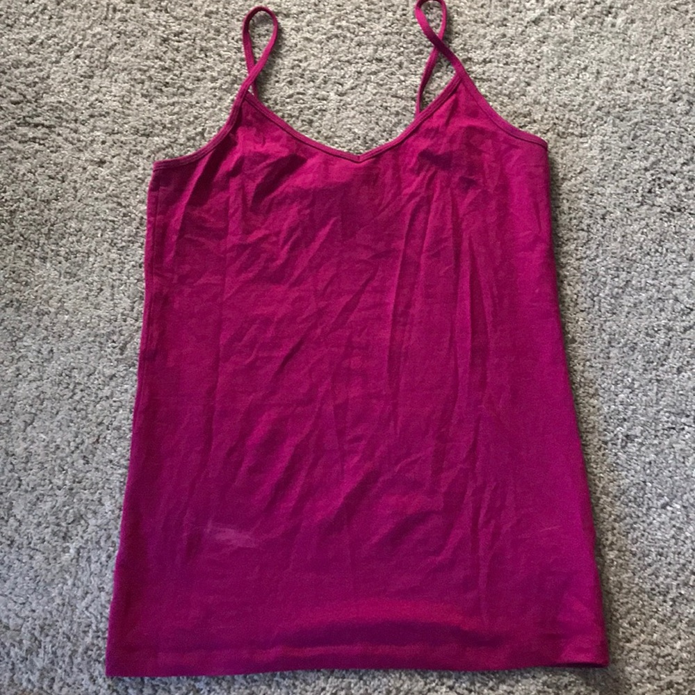 Pink tank top
